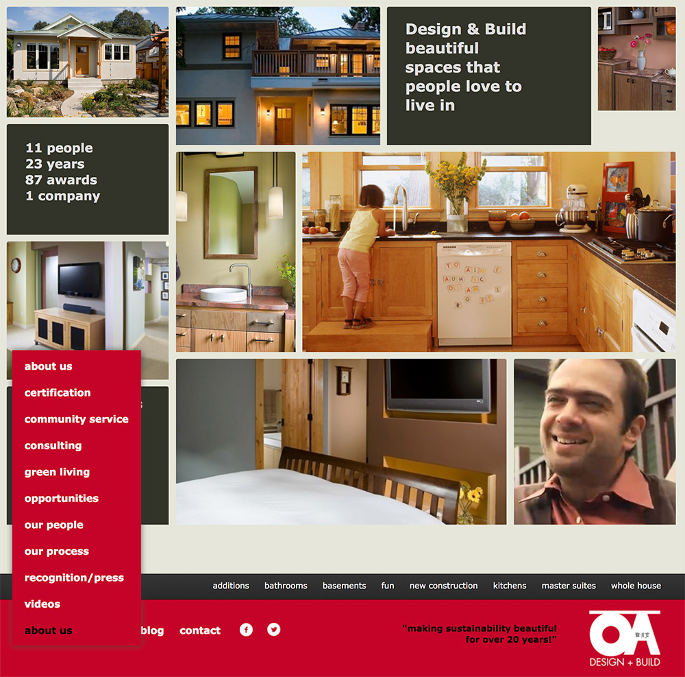 Screenshot of Otogawa-Anschel homepage